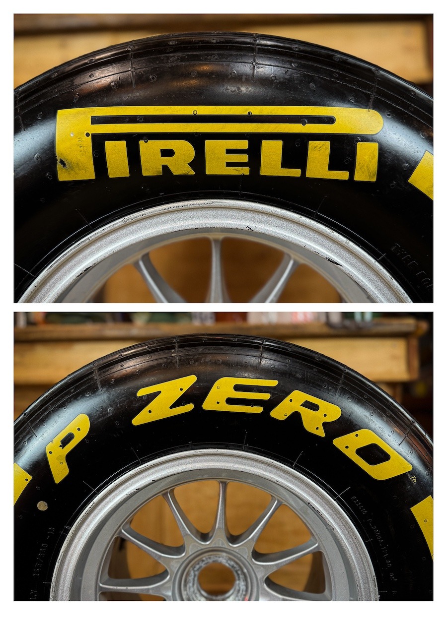 Roue competition Pirelli formule 1 P ZERO