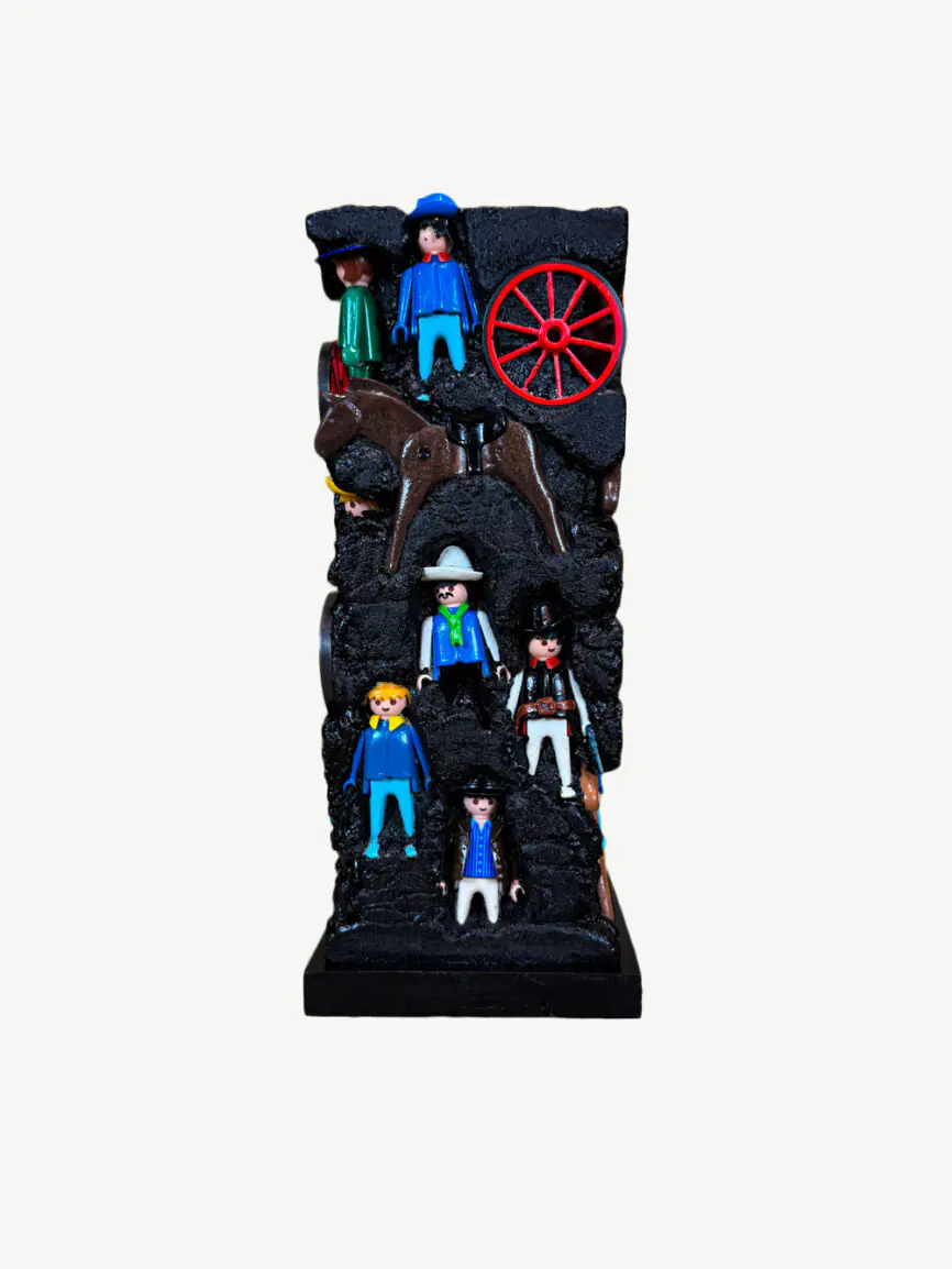 Sculpture Compression Playmobils