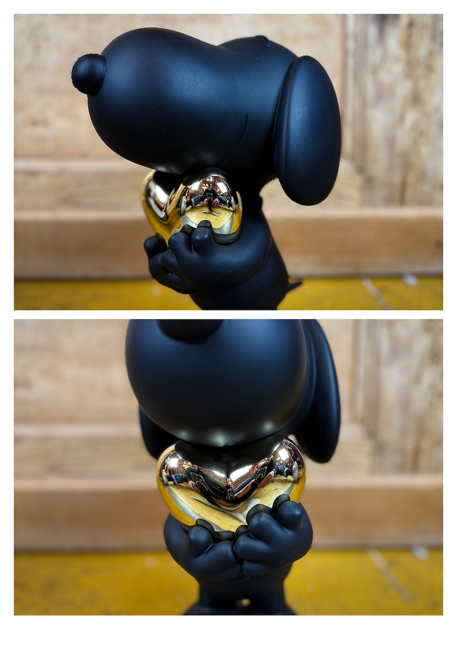 personnage Snoopy Coeur Leblon Delienne