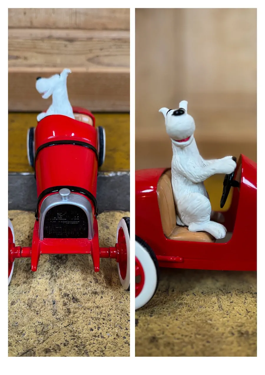 figurine Amilcar Milou Pixi