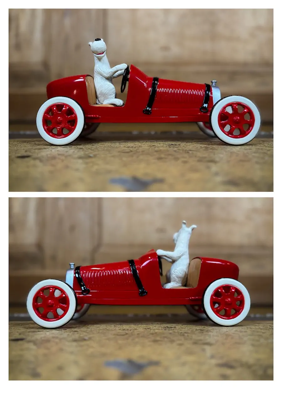 figurine Tintin Amilcar Milou Pixi