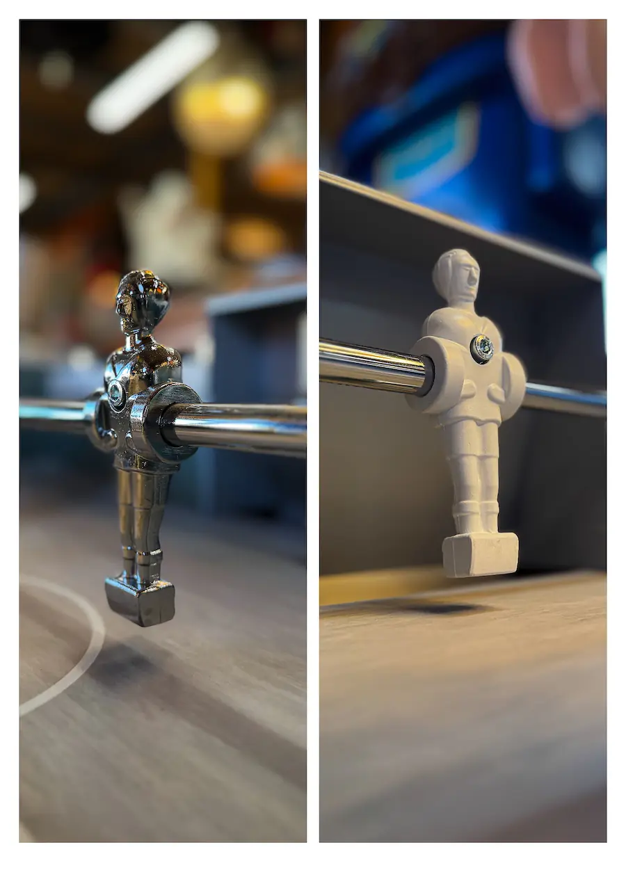 Baby-foot Stella Toi & moi Vert vintage