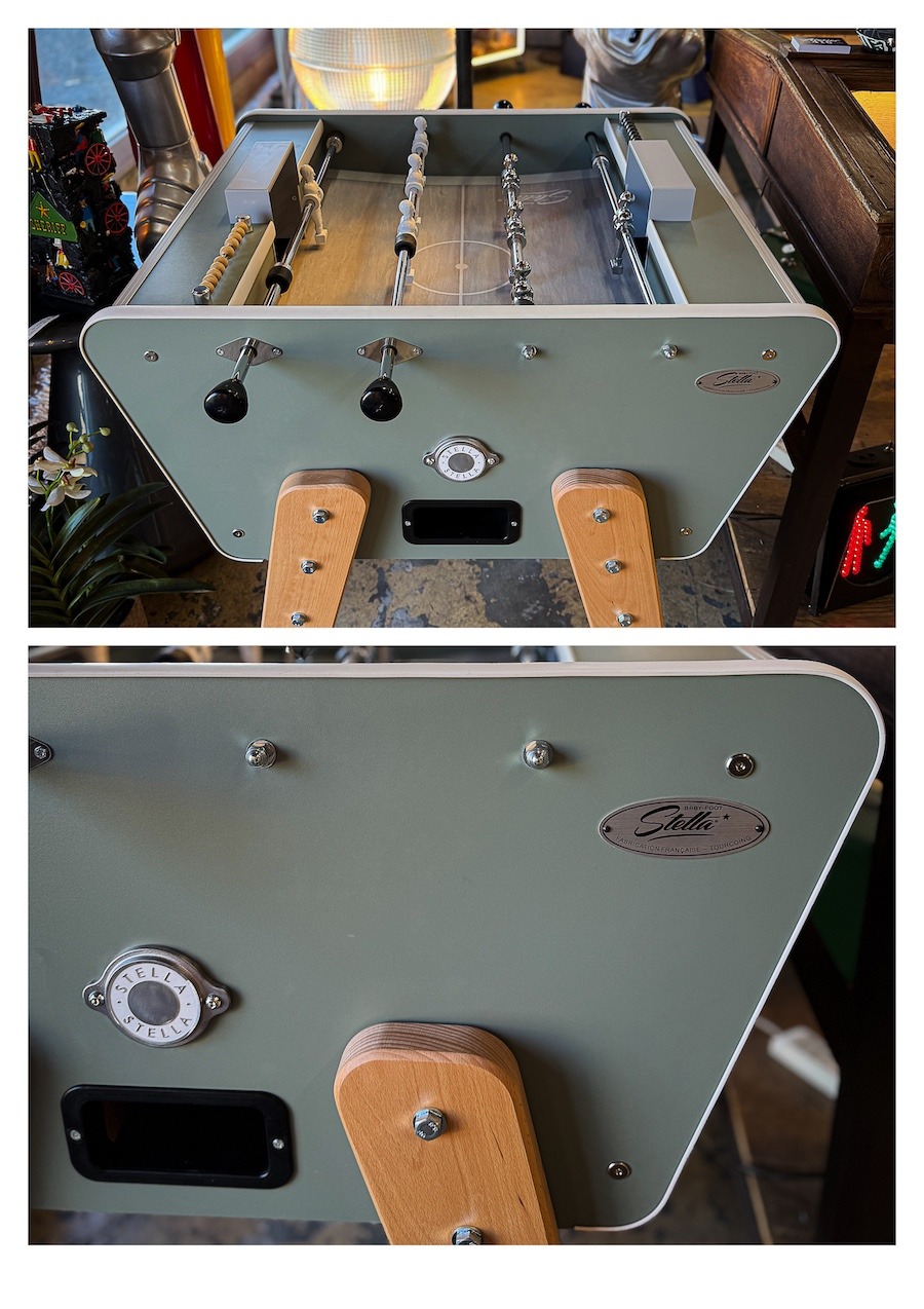 Baby-foot Stella Toi & moi Vert retro