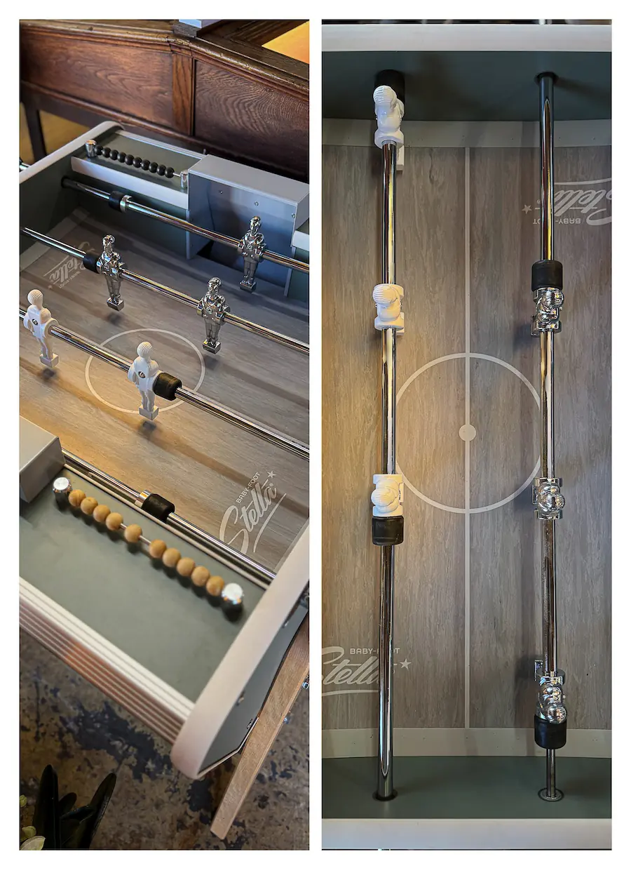 Baby-foot Stella Toi & moi Vert collection