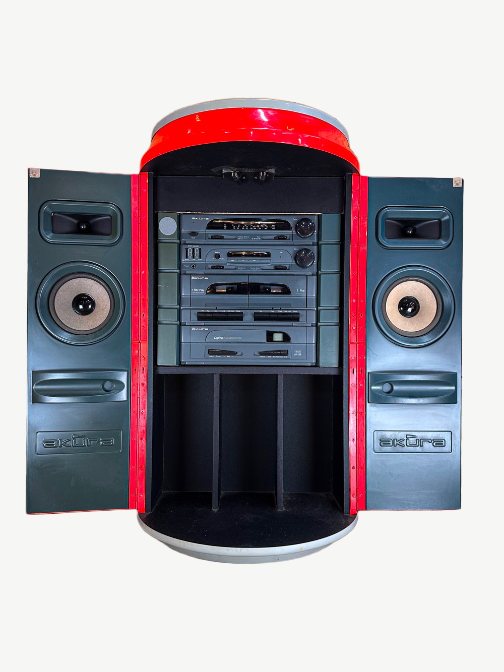 Coca cola hi-fi system 90cm 1985 official advertising - Image 6