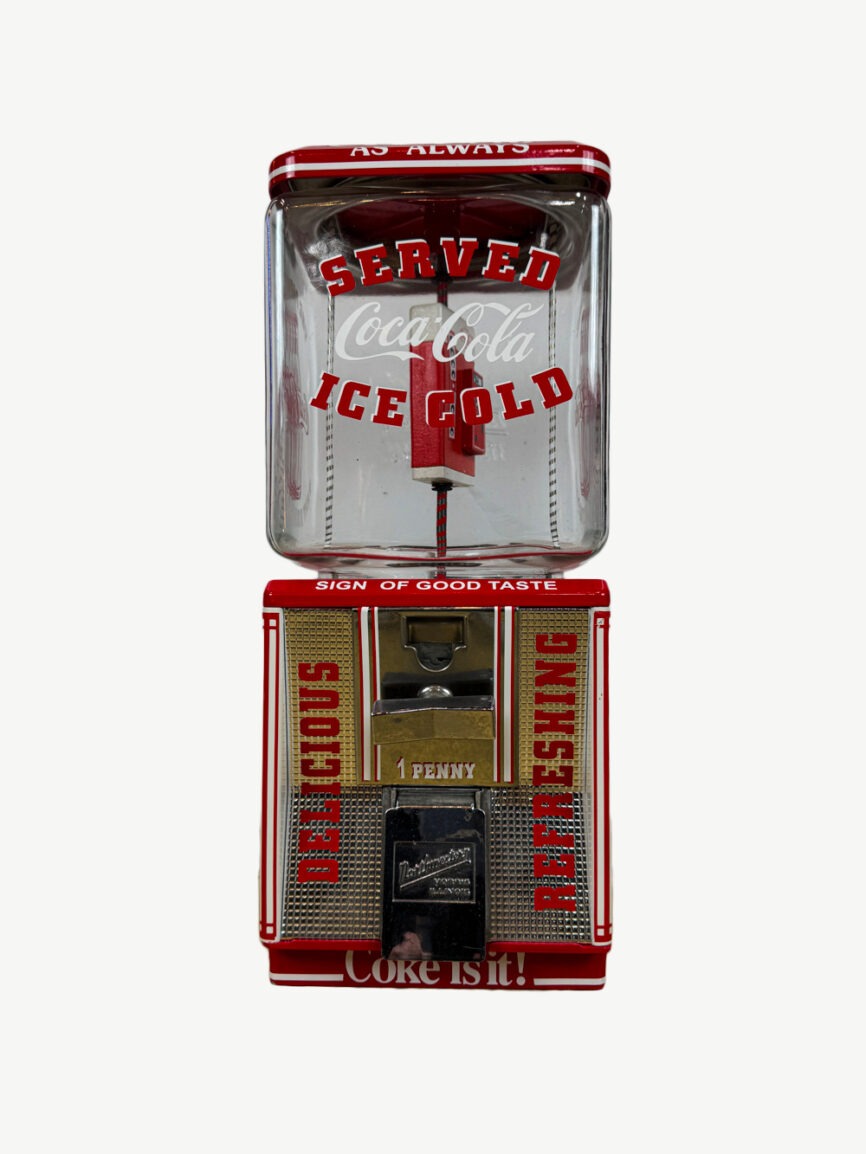 Distributeur Northwestern blanc Coca Cola