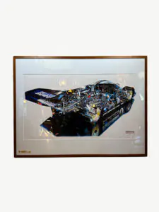Illustration technique Porsche