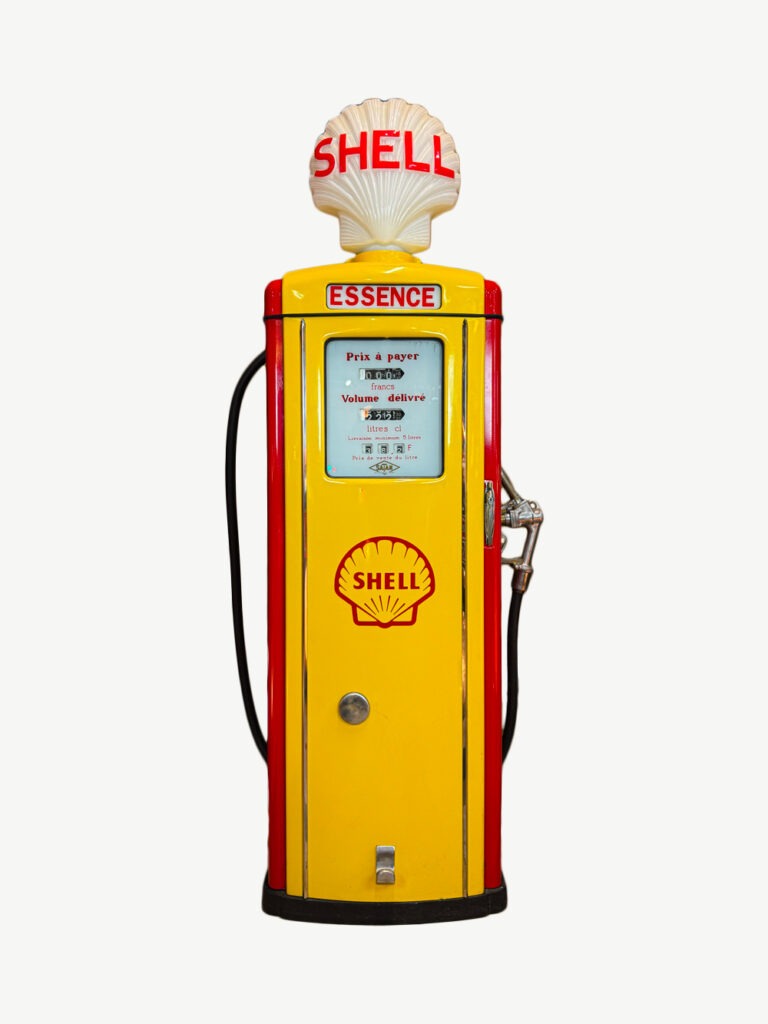 Pompe à essence Shell Satam