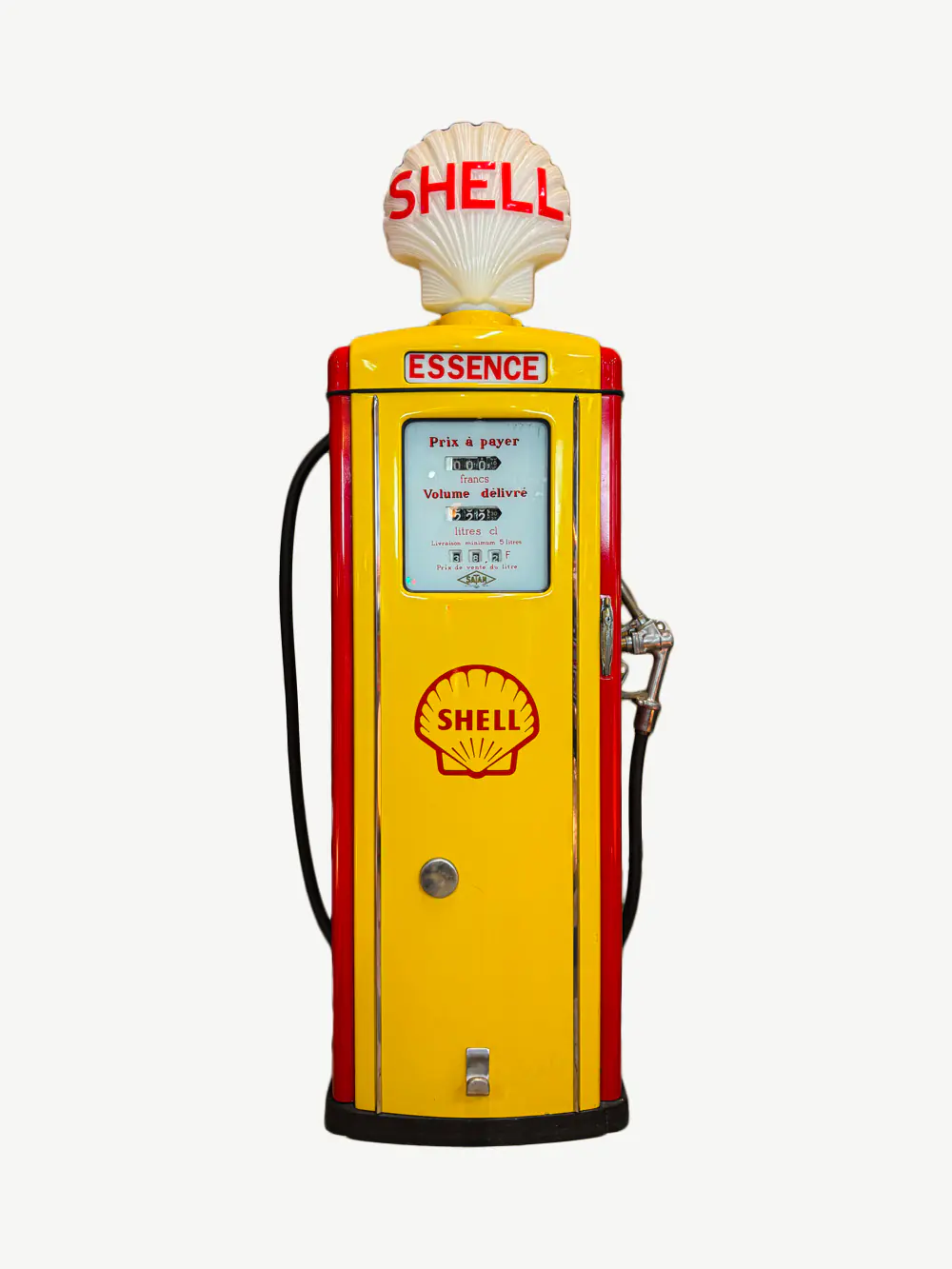 Pompe à essence Shell Satam