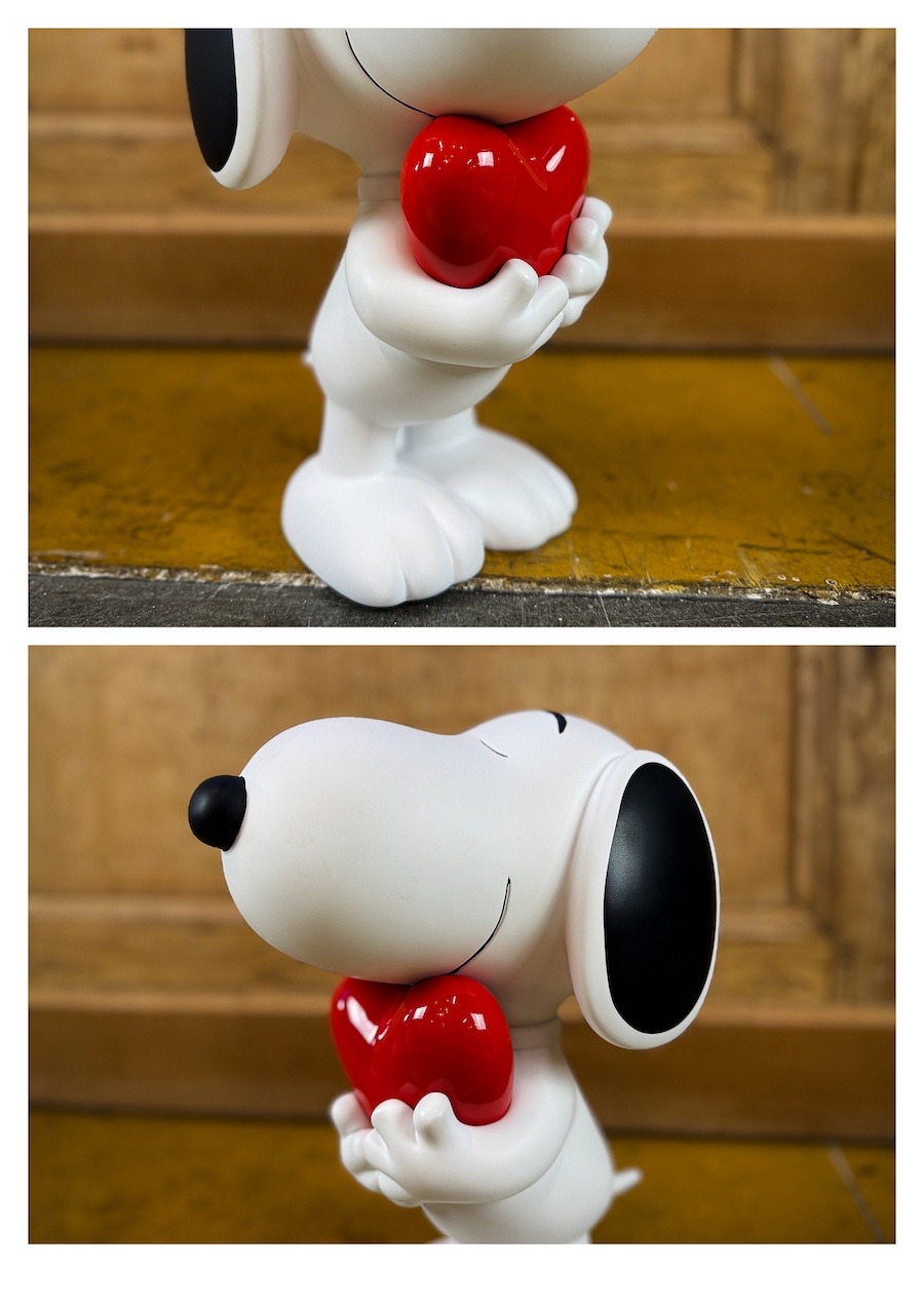 statuette Snoopy Coeur original Leblon Delienne