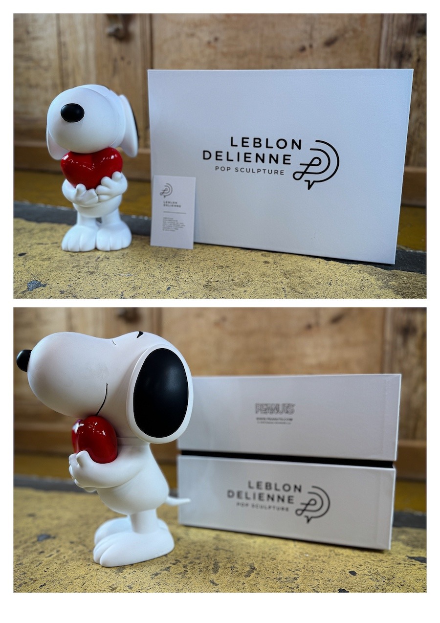 personnage Snoopy Coeur original Leblon Delienne