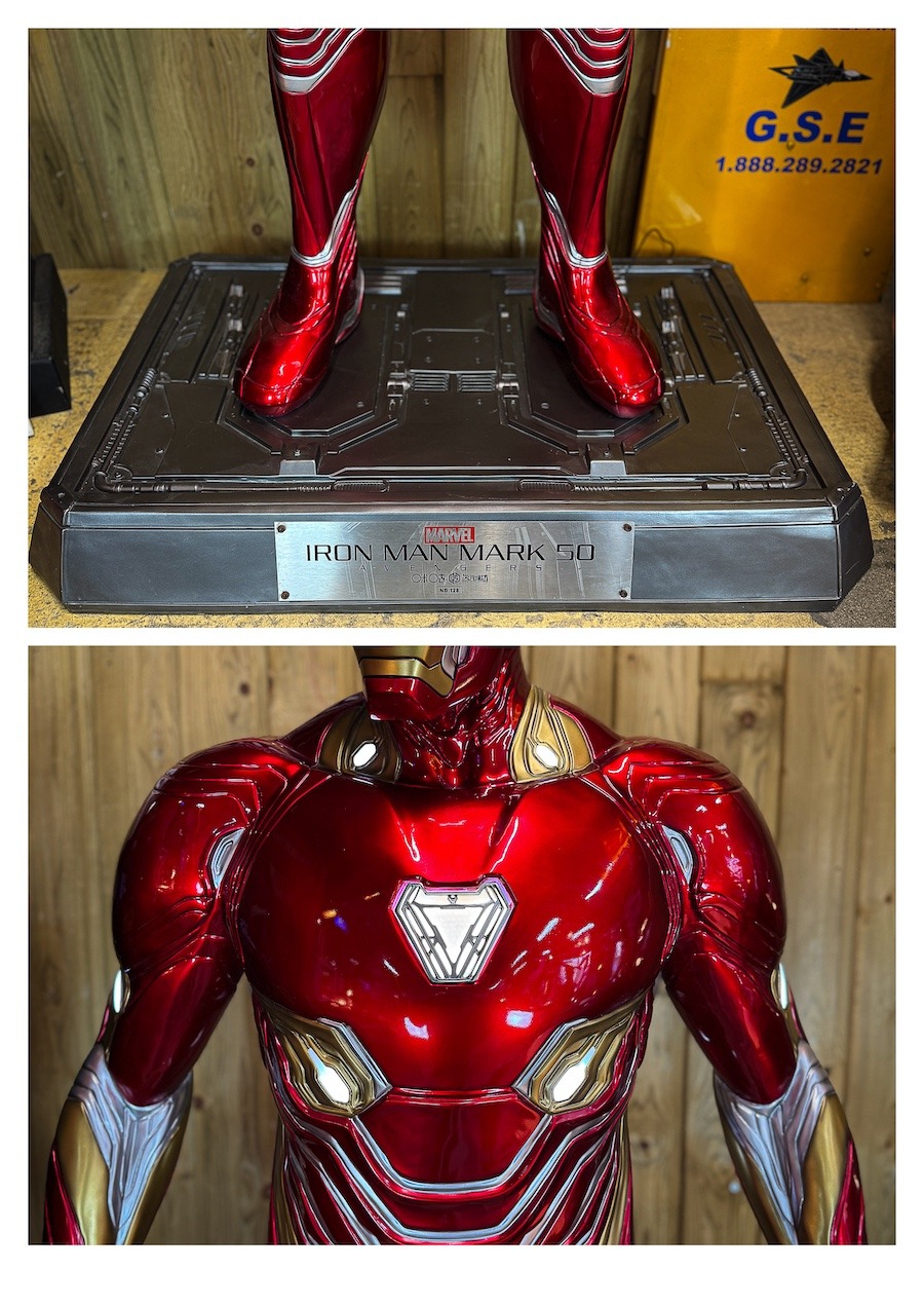 Statue originale Iron Man Mark 50