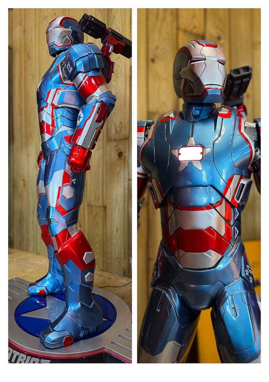 Statue Iron Patriot Imaginarium 120cm numérotée – Image 5