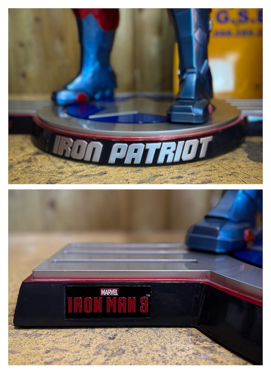 Statue Iron Patriot Imaginarium 120cm numérotée – Image 6