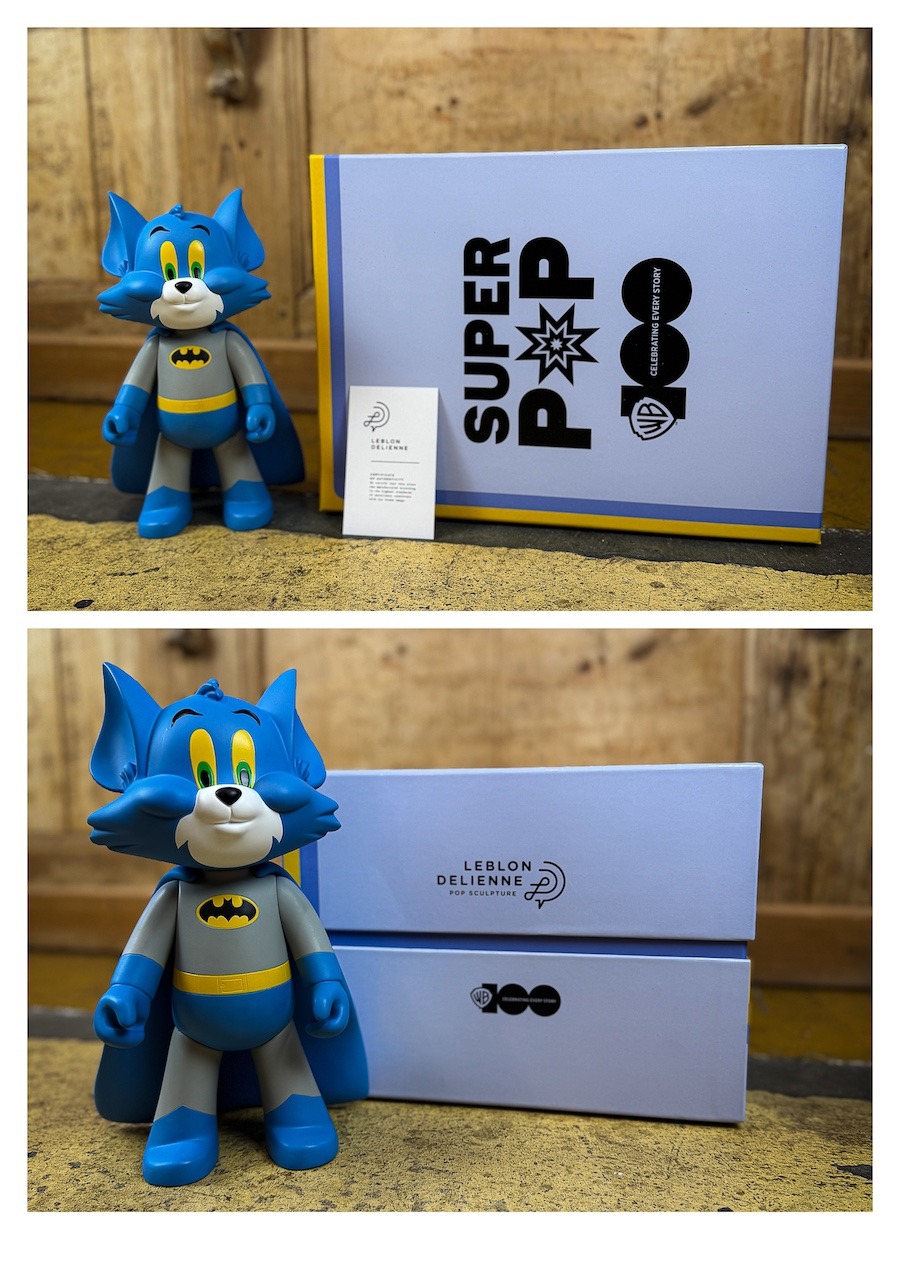 Super Pop Tom x Batman Leblon Delienne 25cm box and certificate - Image 6