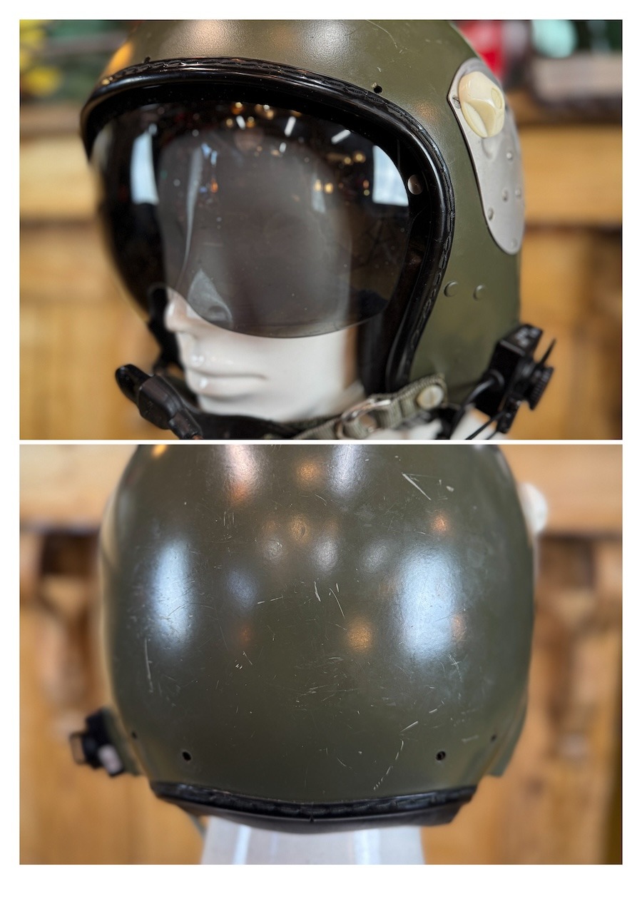 Casque de pilote Gueneau ancien