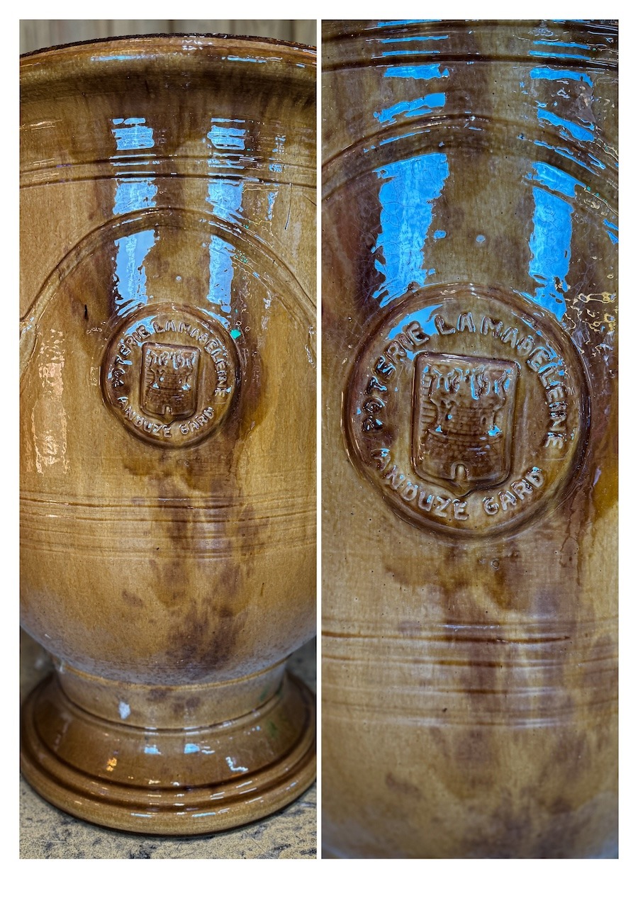 grand vase poterie d'Anduze collection