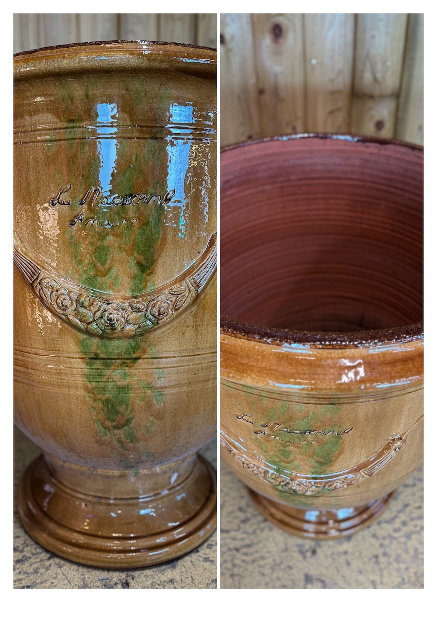 grand vase poterie d'Anduze collection