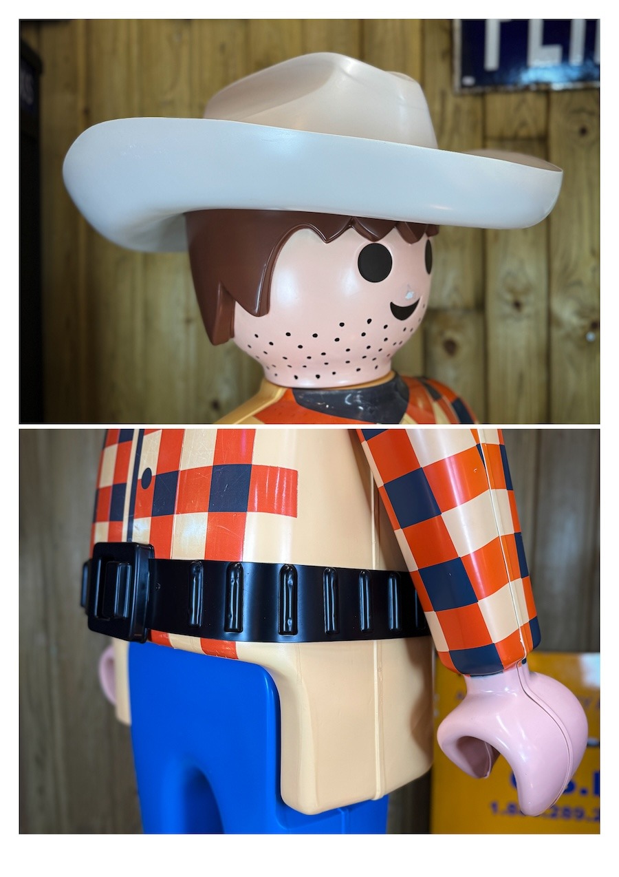 Giant Playmobil cowboy 160cm licensed - Image 4