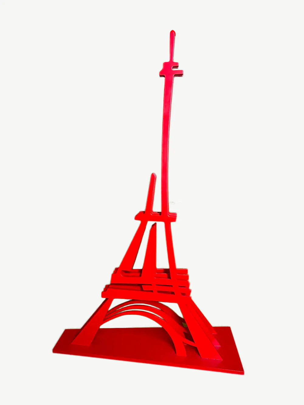 Sculpted metal Eiffel Tower 80cm Lépine competition