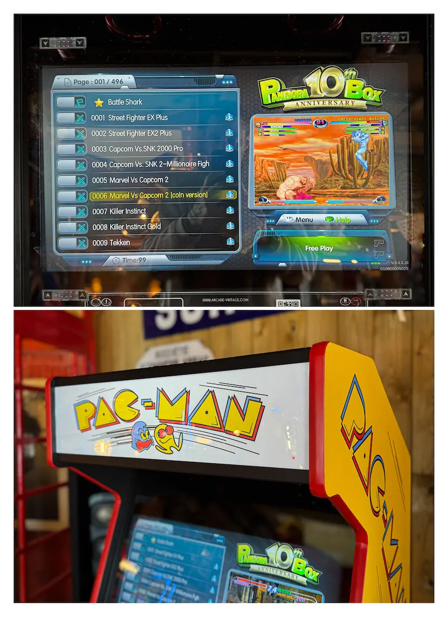 Borne Arcade emulateur
