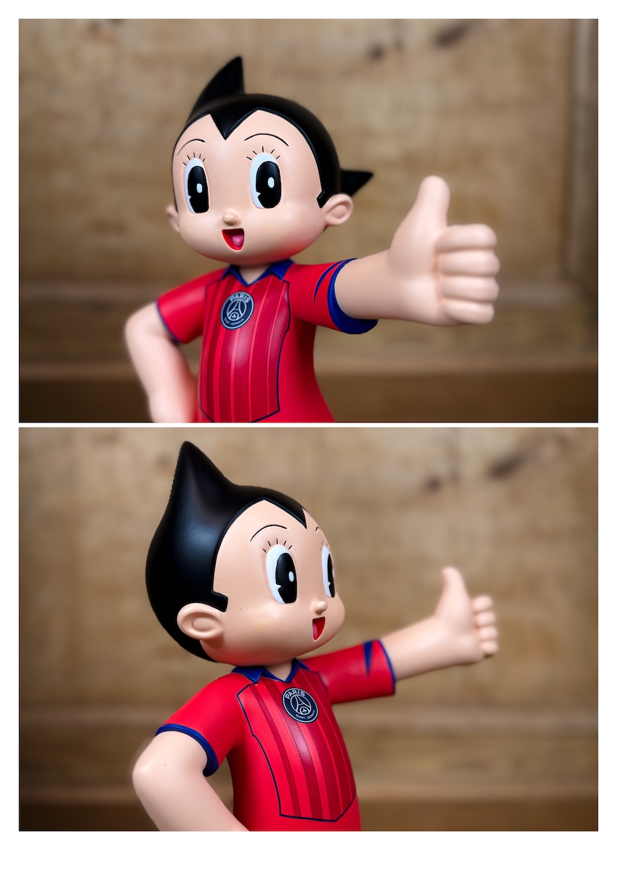 statuette Astro Boy Paris Saint Germain Rouge