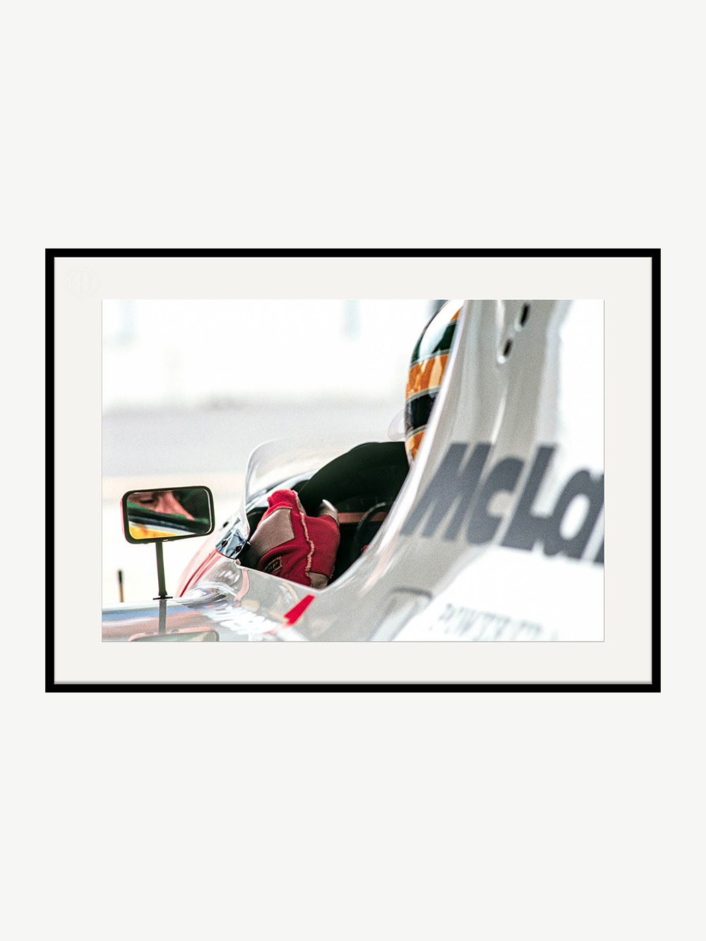 photo originale Ayrton Senna Contact Hockenheim 1991