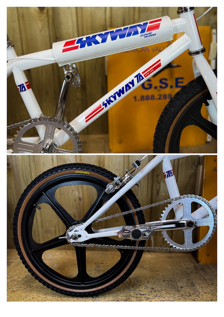 1983 Skyway Original BMX with Skyway rims - Image 4