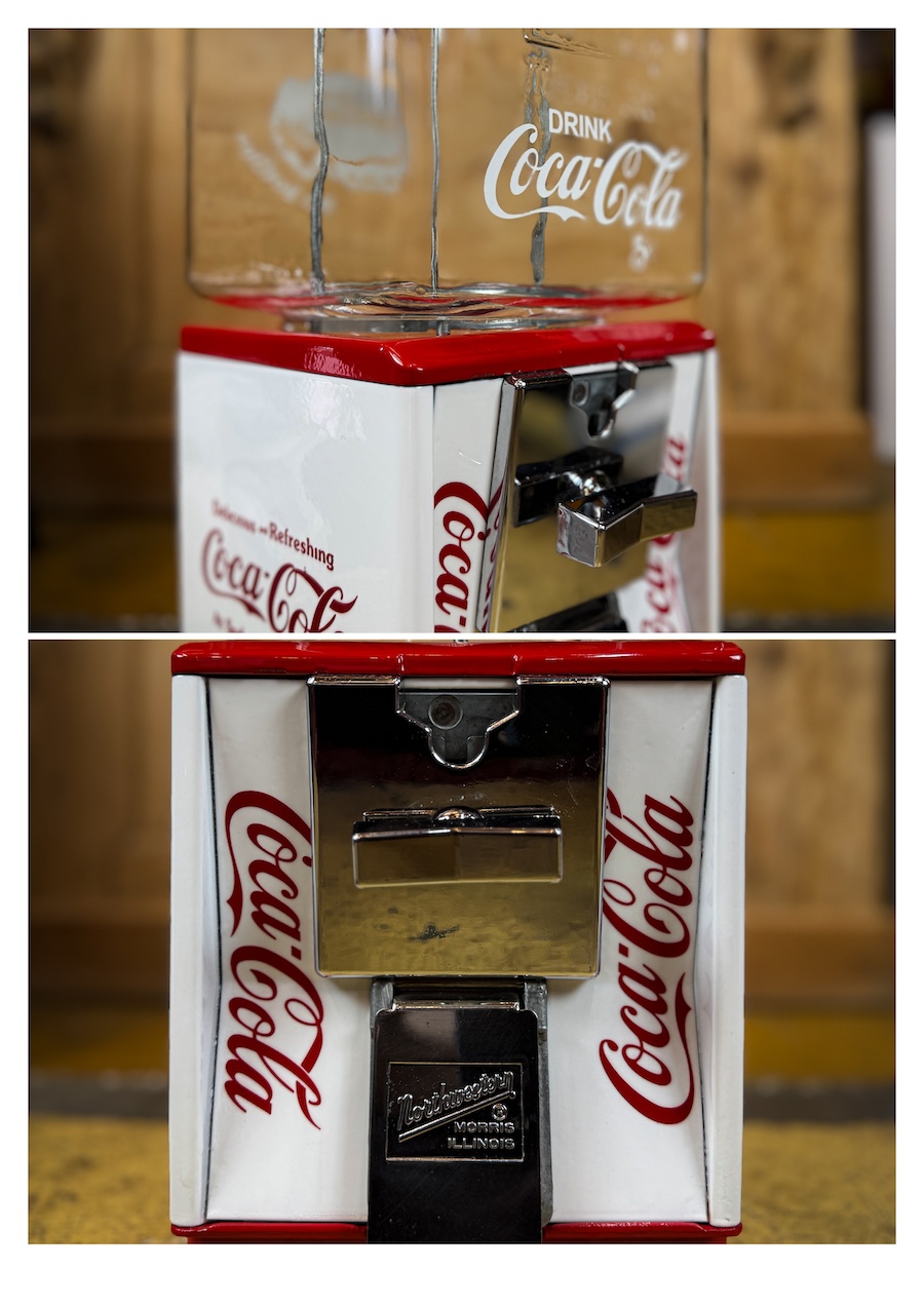 Northwestern white Coca Cola dispenser 1960 40cm - Image 4