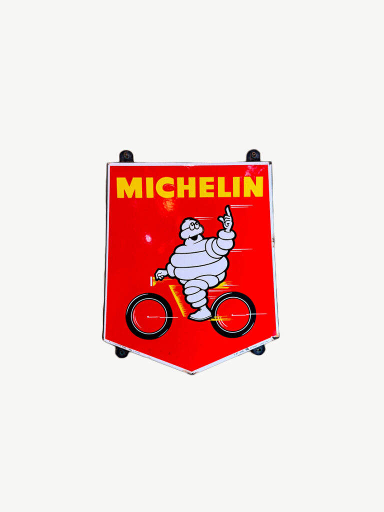 Michelin Vélo enamelled plaque