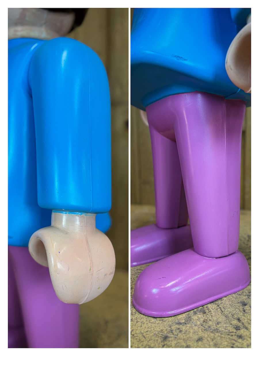Playmobil géant petite fille rare