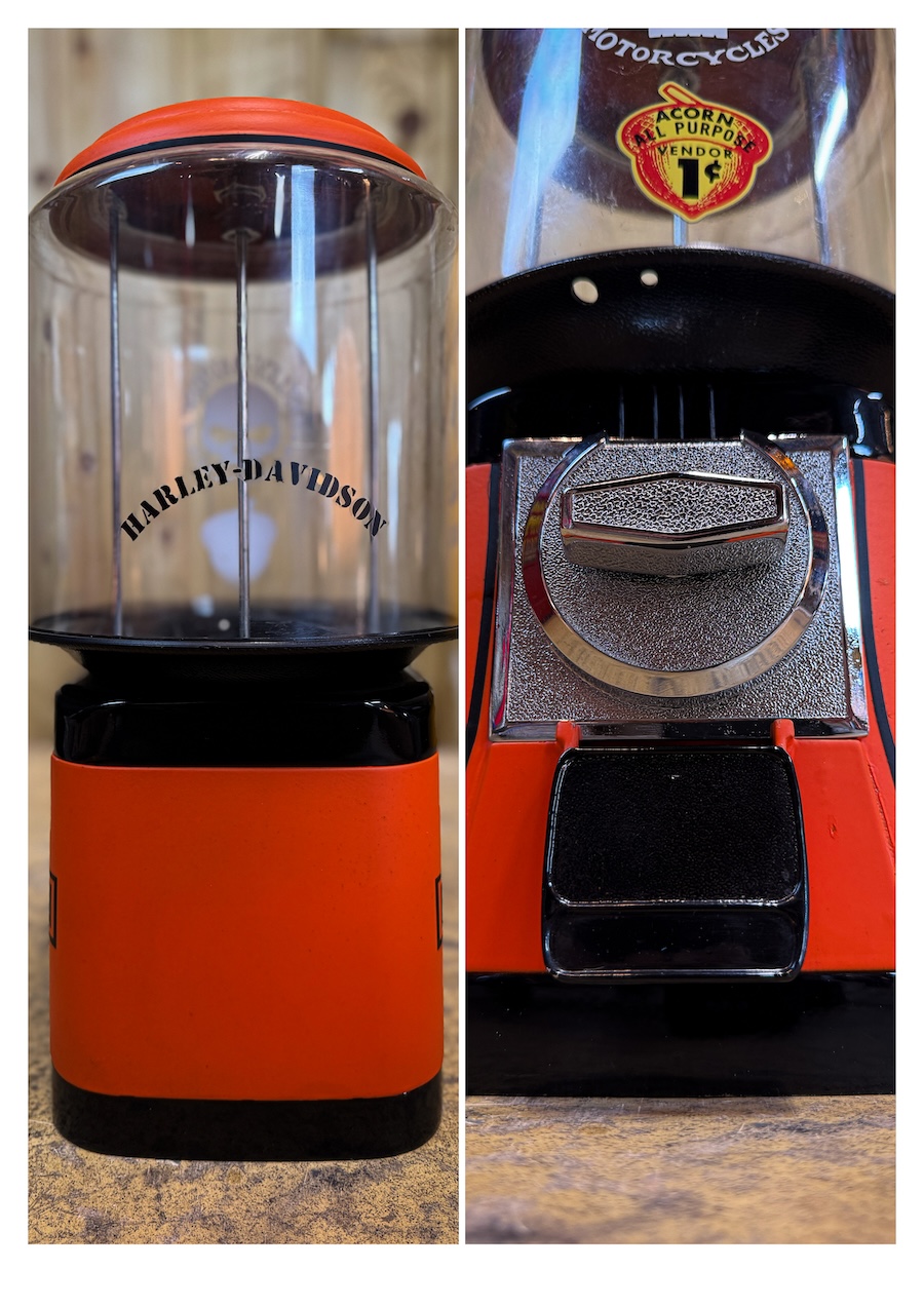 Distributeur vintage Acorn Harley Davidson