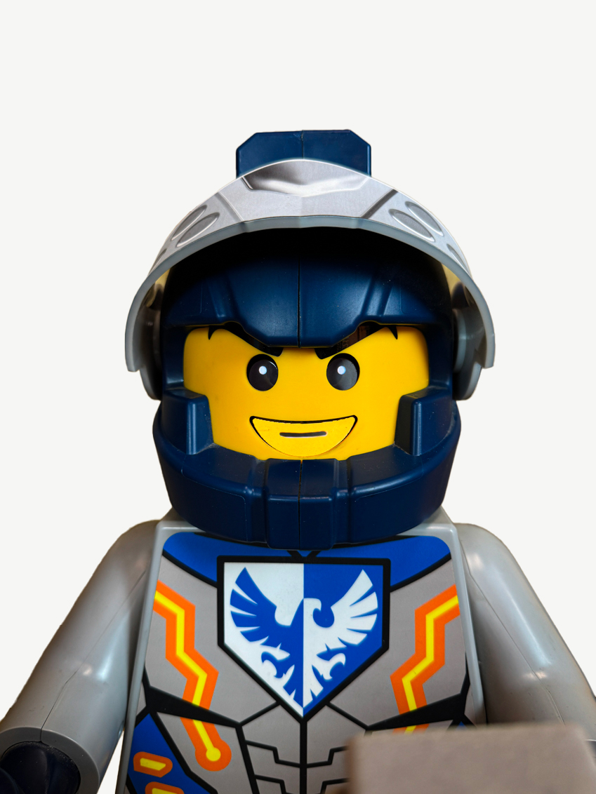 Figurine Clay Lego Nexo Knight originale