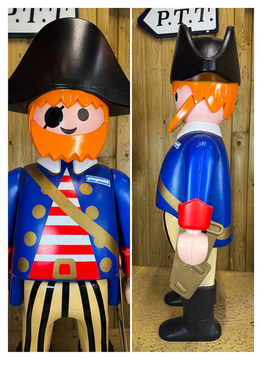 Figurine Playmobil géant pirate vintage
