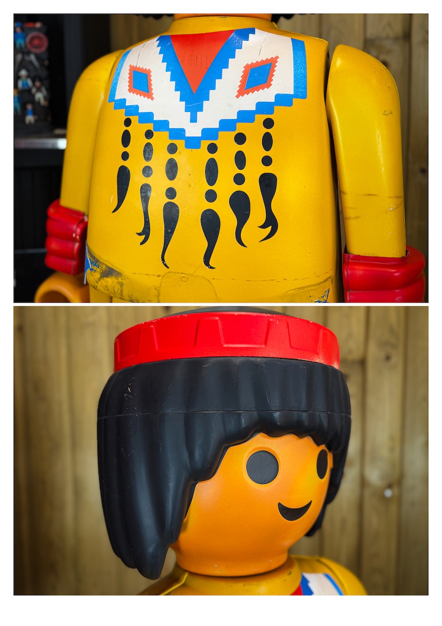 figurine Playmobil géant western indian