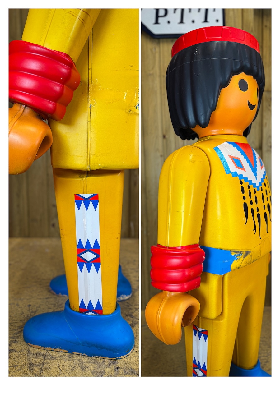 Playmobil géant western indian vintage