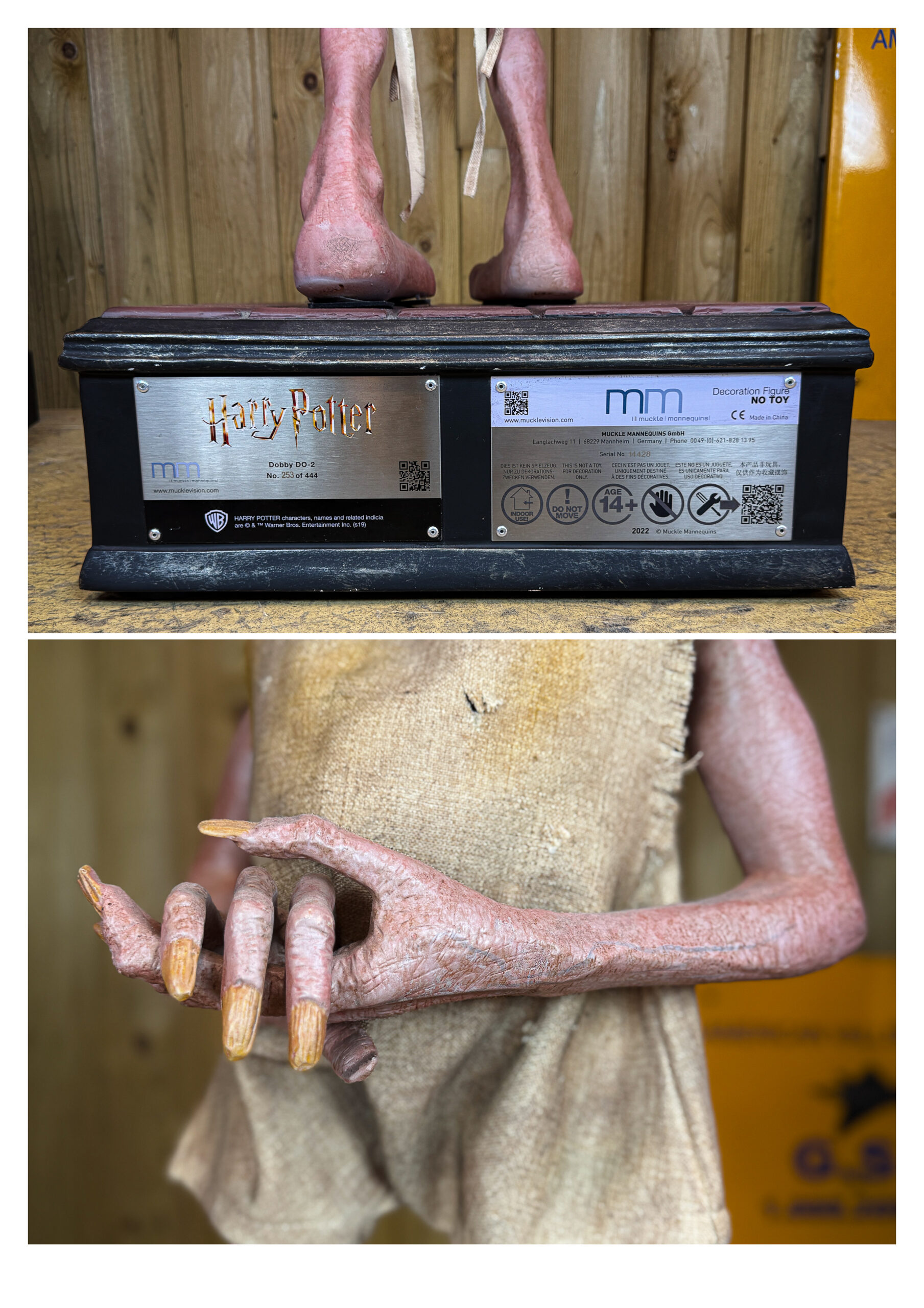 Statue Dobby Muckle Mannequin taille réelle
