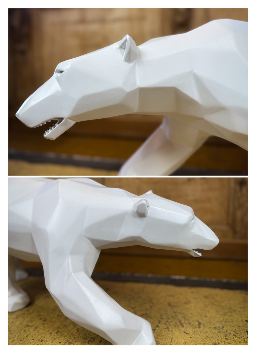 sculpture Walking Bear par Richard Orlinski