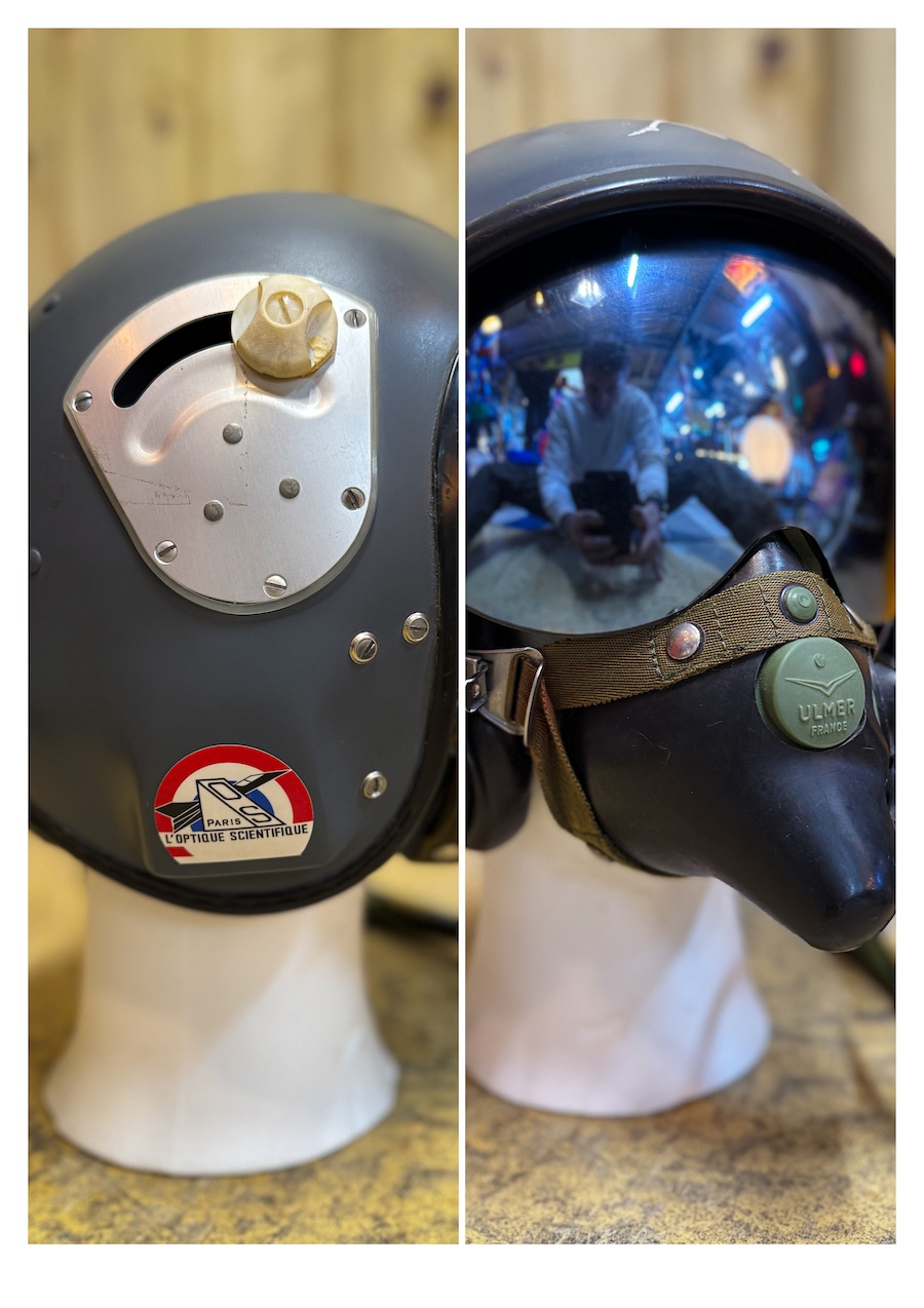 Casque Gueneau avion de chasse collection