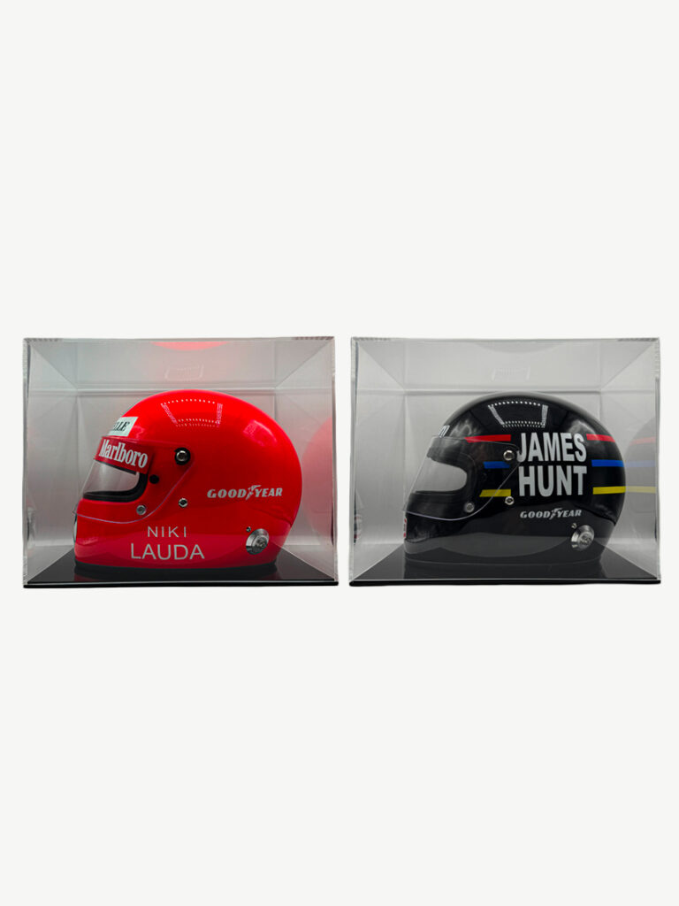 Casques Formule 1 LAUDA VS HUNT