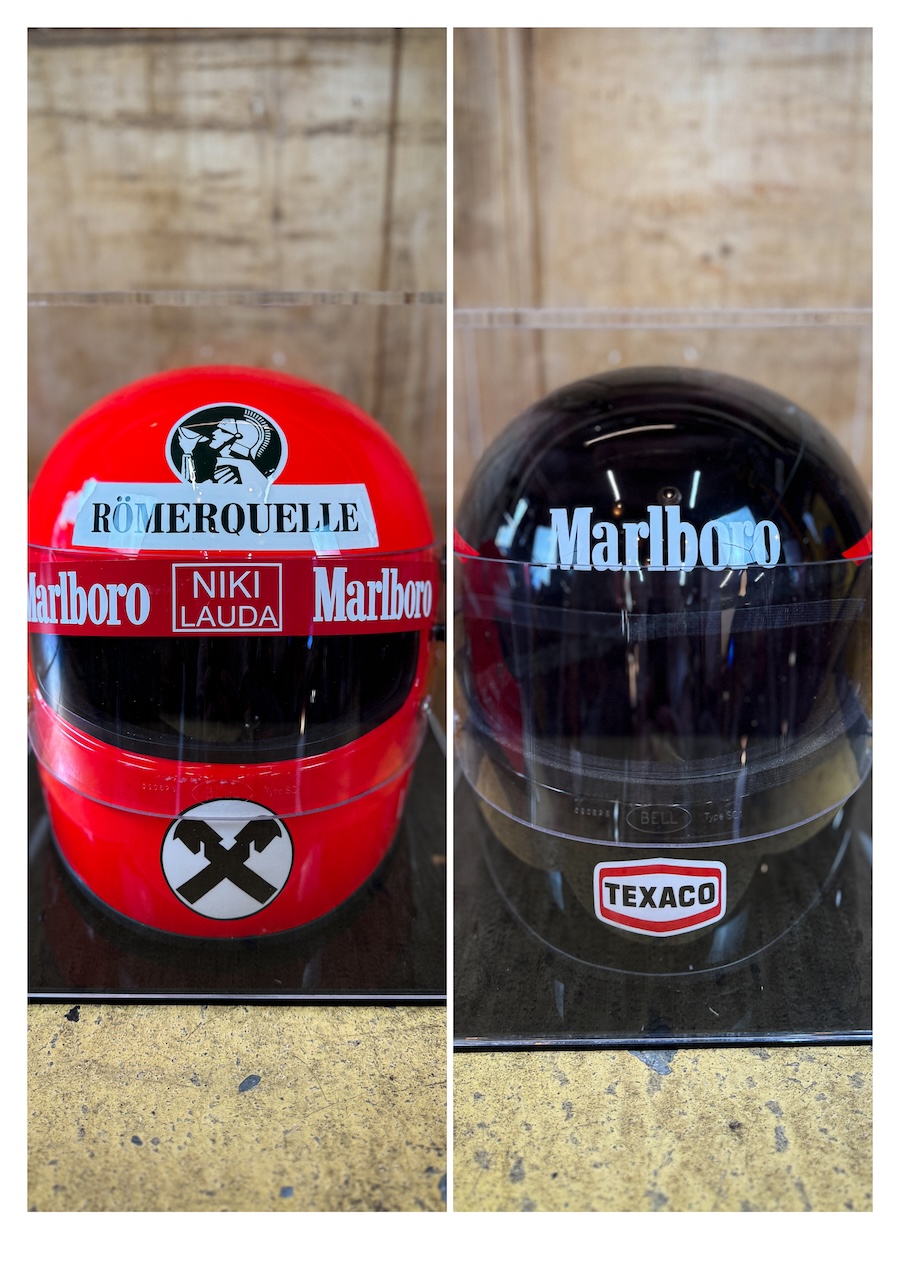 Casques Formule 1 LAUDA VS HUNT officiels