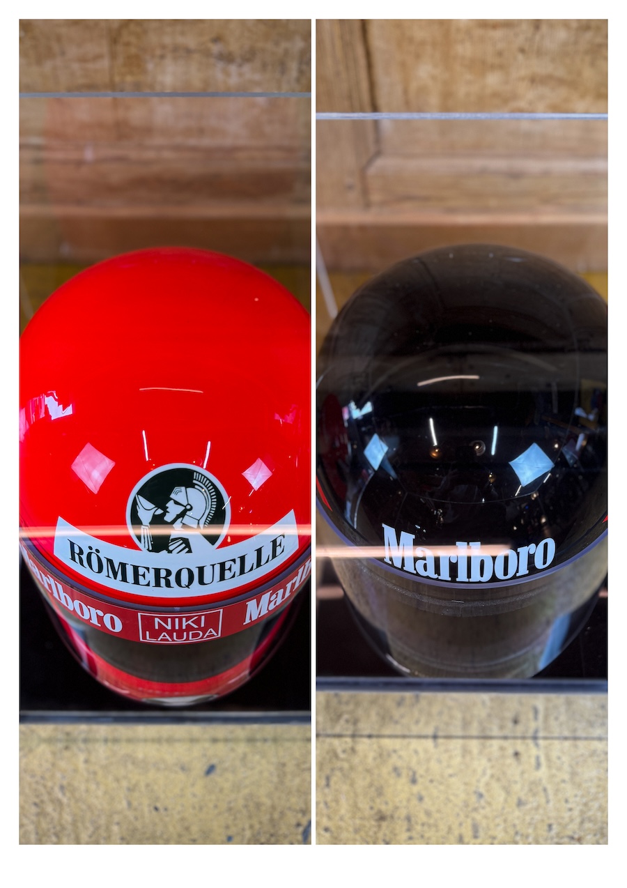 Casques Formule 1 LAUDA VS HUNT originaux