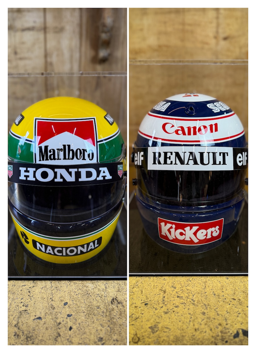Casques Formule 1 SENNA VS PROST officiels