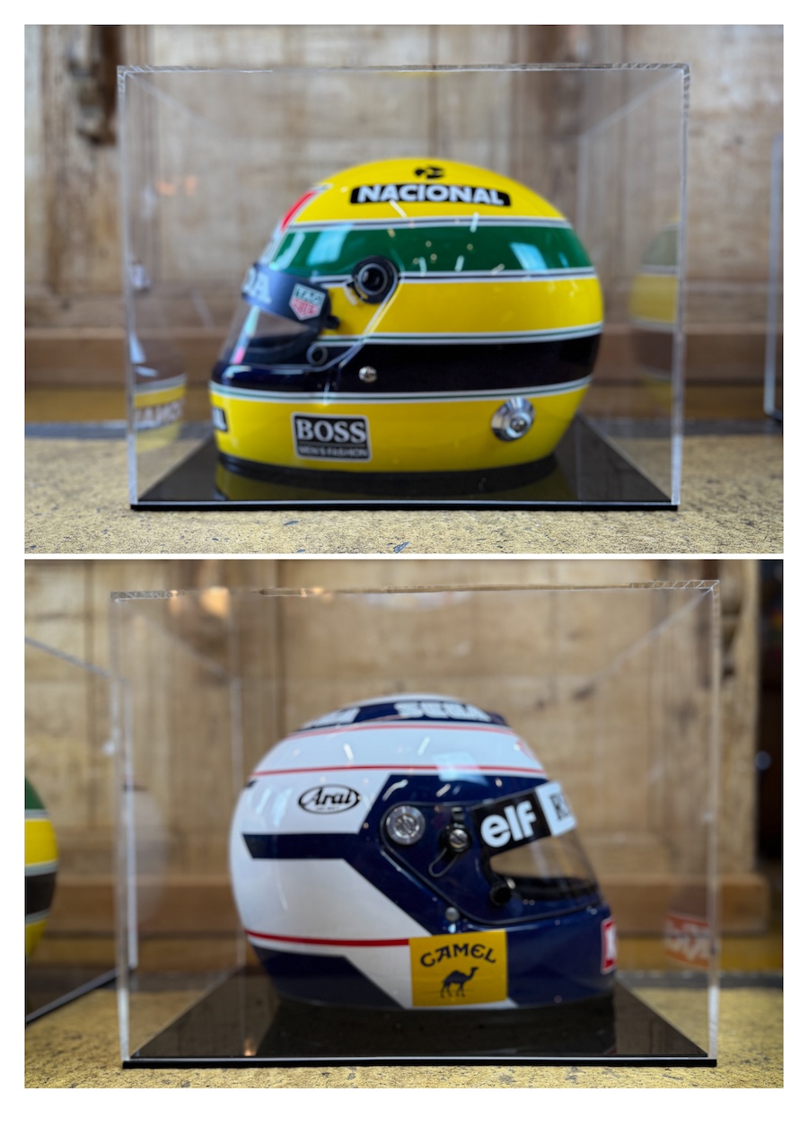 Casques Formule 1 SENNA VS PROST originaux