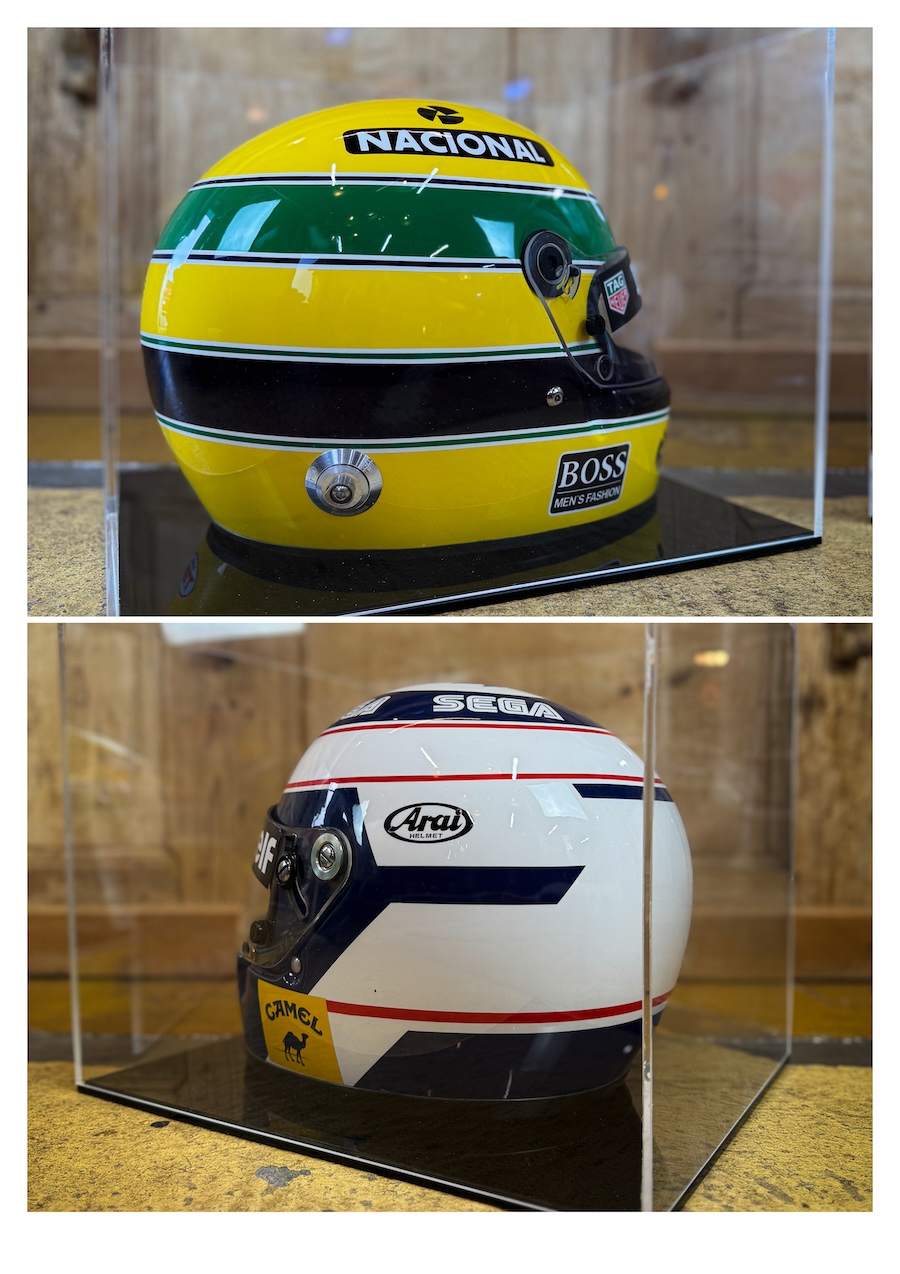 Casques Formule 1 SENNA VS PROST collector