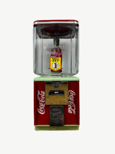 Distributeur Northwestern rouge Coca