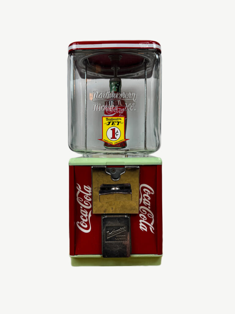 Distributeur Northwestern rouge Coca