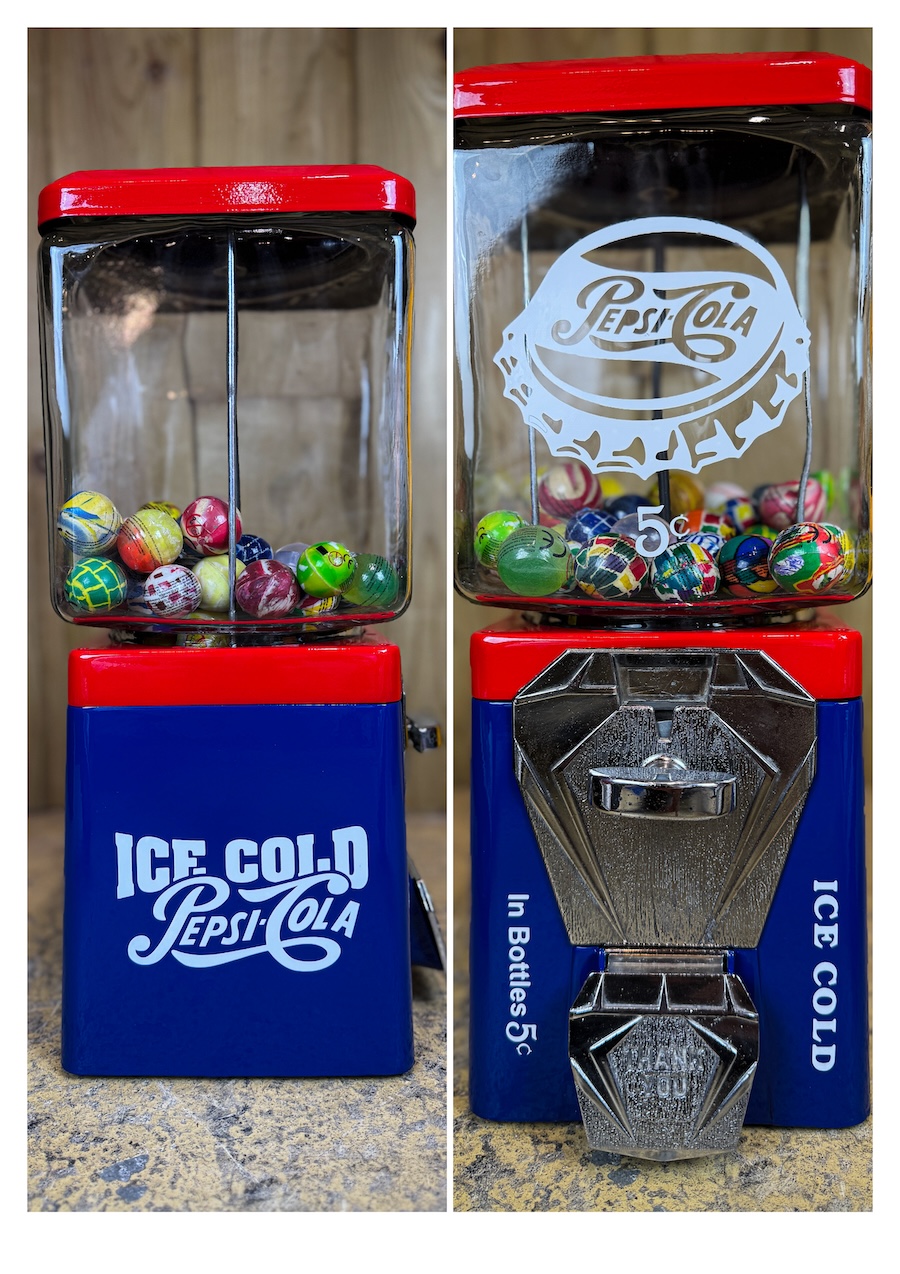 Distributeur ancien Northwestern Pepsi Cola