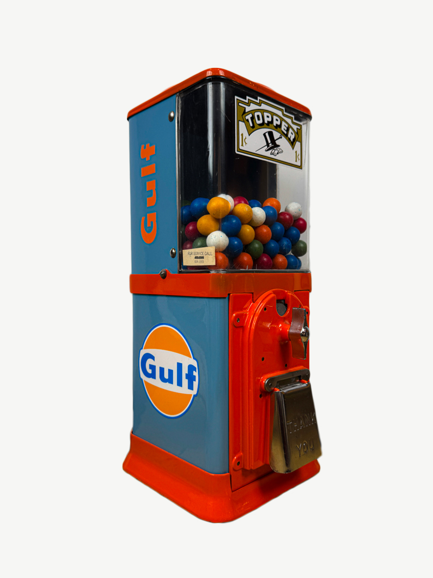 Distributeur vintage Topper Gulf Gasoline