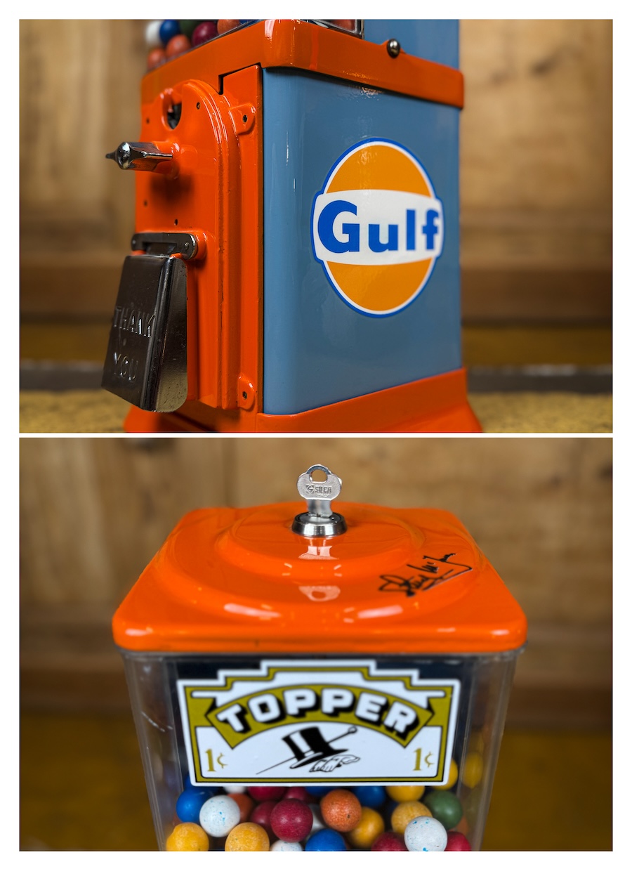 Distributeur original Topper Gulf Gasoline